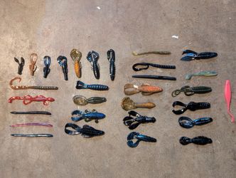 Huge Bag 'O Soft Plastic Baits