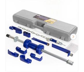 13 lbs. Carbon Steel Heavy-Duty Dent Puller Repair Kit with Slide Hammer Tool (18-Piece)