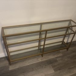 Glass TV Stand