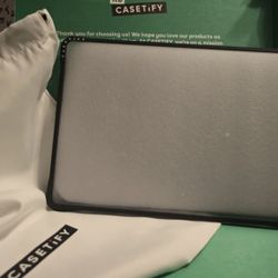 CASETiFY Impact MacBook Pro 13" (2022) Case [Enhanced Protective Corner Design/Ventilation Cutouts/Anti-Slip Grip] - Clear Black