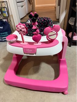 Disney Baby Minnie Mouse Activity Walker (Pink)