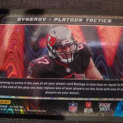 Synergy-Platoon Tactics **Rare** R(contact info removed) Panini NFL FIVE FOIL