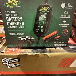 1.25 AMP Selectable Battery Charger And Maintainer
