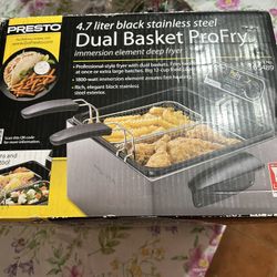 Presto Duel Basket Fryer Pro
