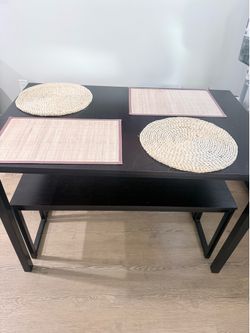 IKEA table and two seats