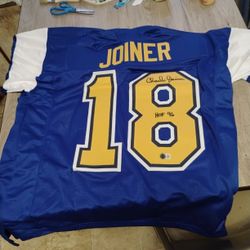 Autograph Charlie Joiner Jersey