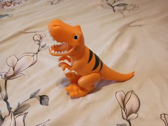 3/$10 🌟 Orange T-Rex Paw Patrol Dinosaur Plastic Toy Figure