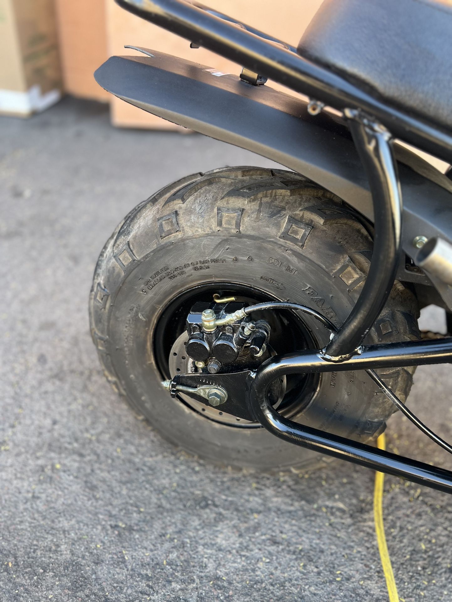 mega moto 212cc exhaust