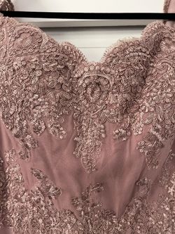 Mauve Plus Size Dress 