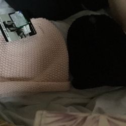 Hat Black And Pink Colors Available