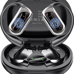 Brandnew AI Translation Earbuds Real Time, 144 Language Translator Earbuds OWS 4-in-1 Translation Headphones, Fit iOS and Android, Ideal for Travel Bu