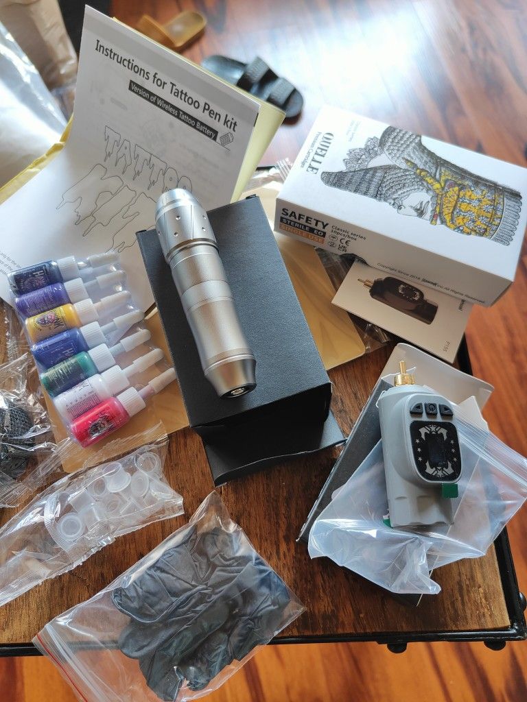 Pen Style Tattoo Kit Comes With Everything 