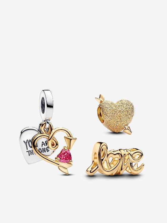 Pandora Season of Love Charm Trio