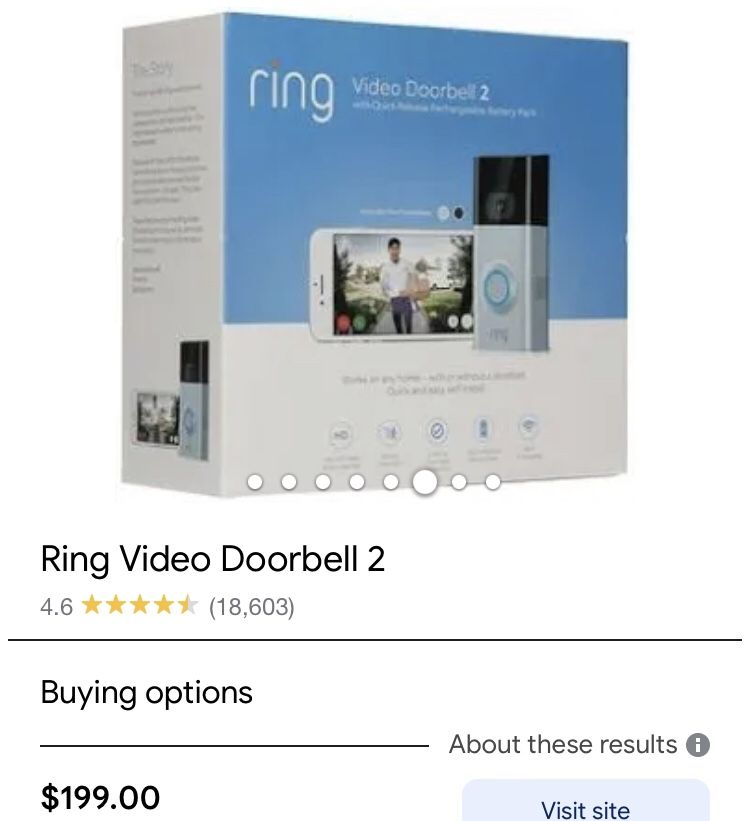 Ring Doorbell Gen 2