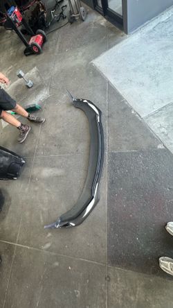 Dodge charger srt hell cat carbon fiber lip