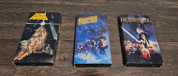 Starwars Original Trilogy VHS's Bundle Used $30