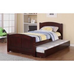 Twin Bed Frame With Trundle 