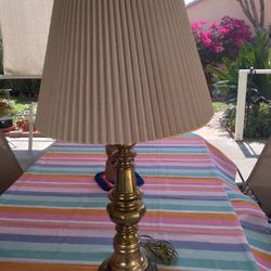Vintage Brass Lamp