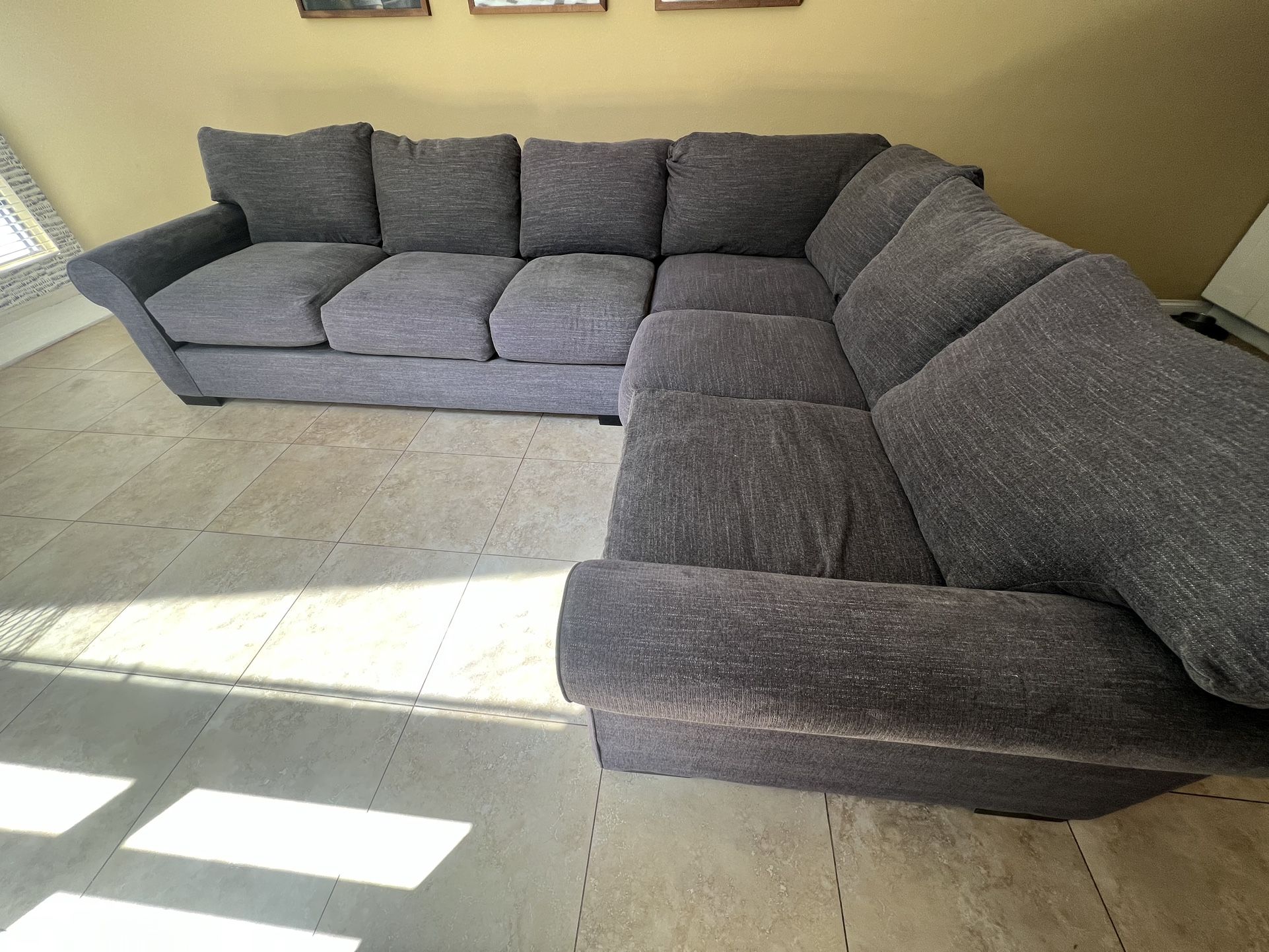 Living Spaces sectional