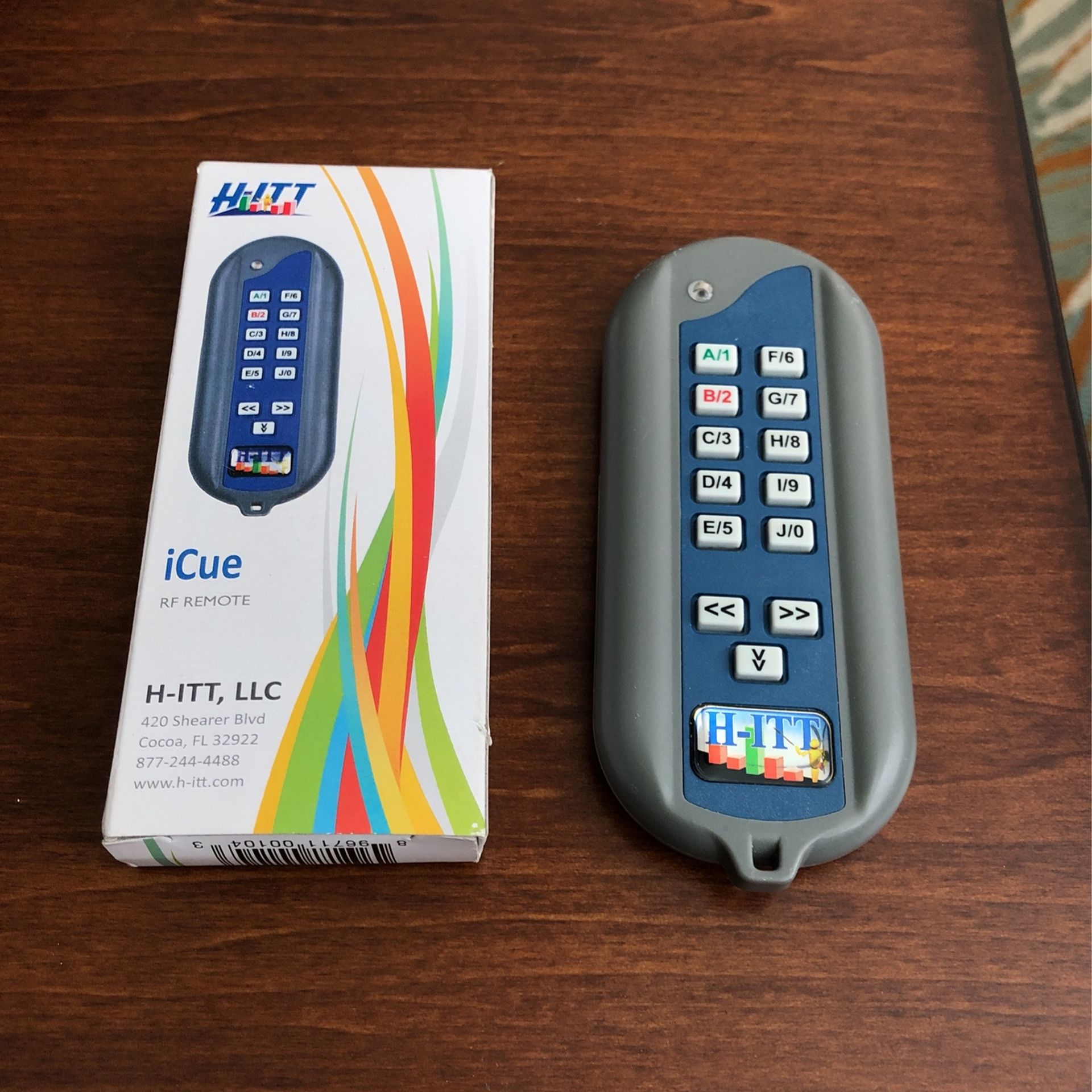HITT H-ITT ICUE RF REMOTE TX 3100 CLASSROOM CLICKER REMOTE PAD