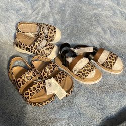 Toddle Girl Summer Sandals Size 8-9