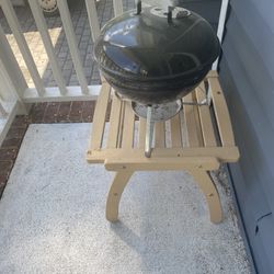 Small Weber Smokey Joe Charcoal Grill