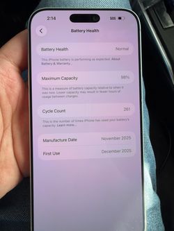 Iphone 17 PRO MAX WHITE 256GB UNLOCK EXCELLENT CONDITION