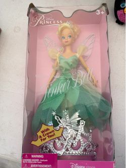 Disney Store Exclusive Enchanted Princess Tinker Bell Doll,