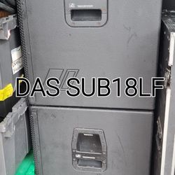 DAS 18" Subs (Pair) DAS SUB18HF PASSIVE