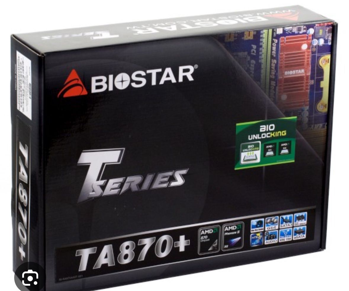 BIOSTAR TA890GXB HD AM3 Micro ATX AMD Motherboard.