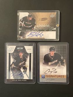Anaheim Ducks Autograph hockey cards