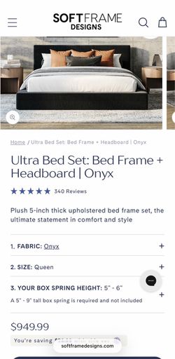 Soft Bed frame