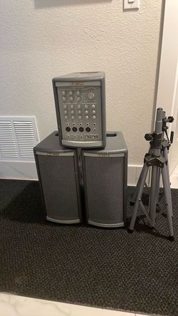 Kustom portable PA system