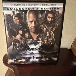 Fast X 4K Bluray Plus Digital Copy Open