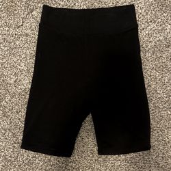 Naked Wardrobe Black Biker Shorts 