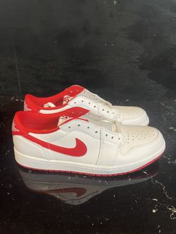 Nike Air Jordan 1 Retro Low OG University Red Men’s Size 10.5 Custom CZ0790-161