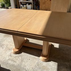 Dining Room Table, Chairs and Extension