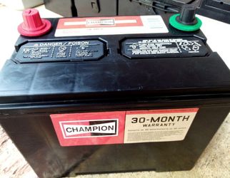 Champion group 24F car truck battery perfect condition