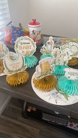Baby’s shower decorations