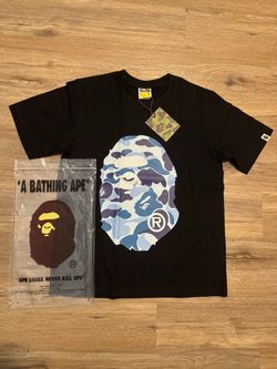 BLUE CAMO BATHING APE TER