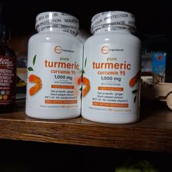 Turmeric Two Bottles