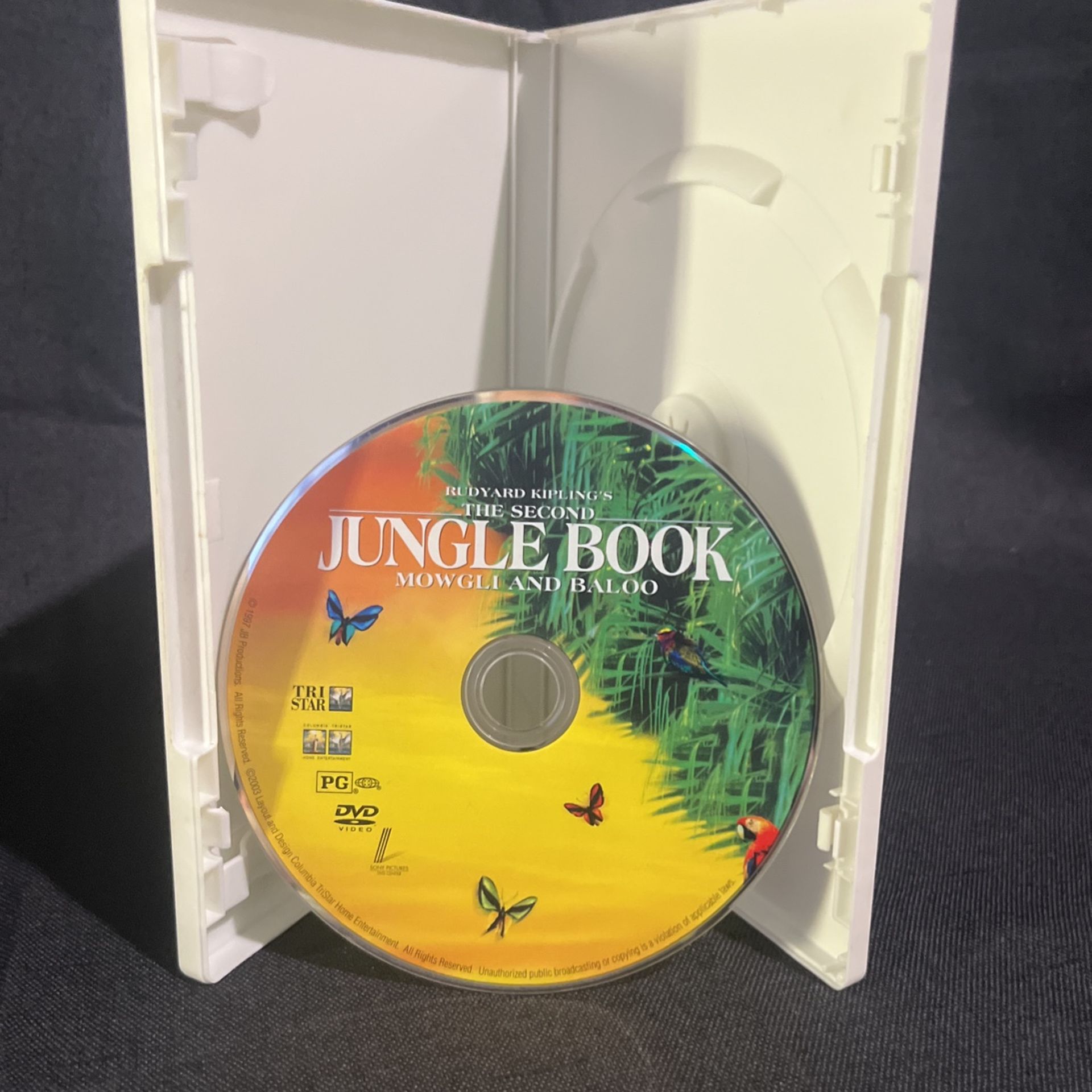 The jungle book DVD