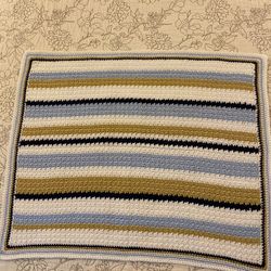 Newly Hand-Crocheted Baby Afghan