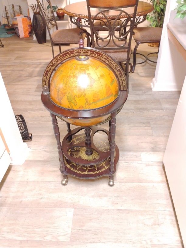 Globe Bar..Cost Over $400 New.. From Wayfair