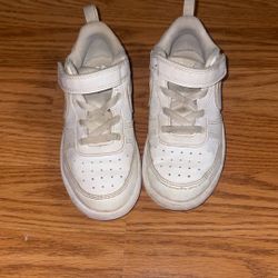 Nike Court Borough Low 2 Triple White Size 9.5