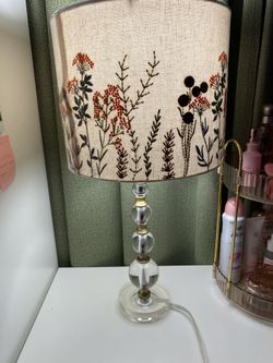  Acrylic Mid-Century Style Lamp 