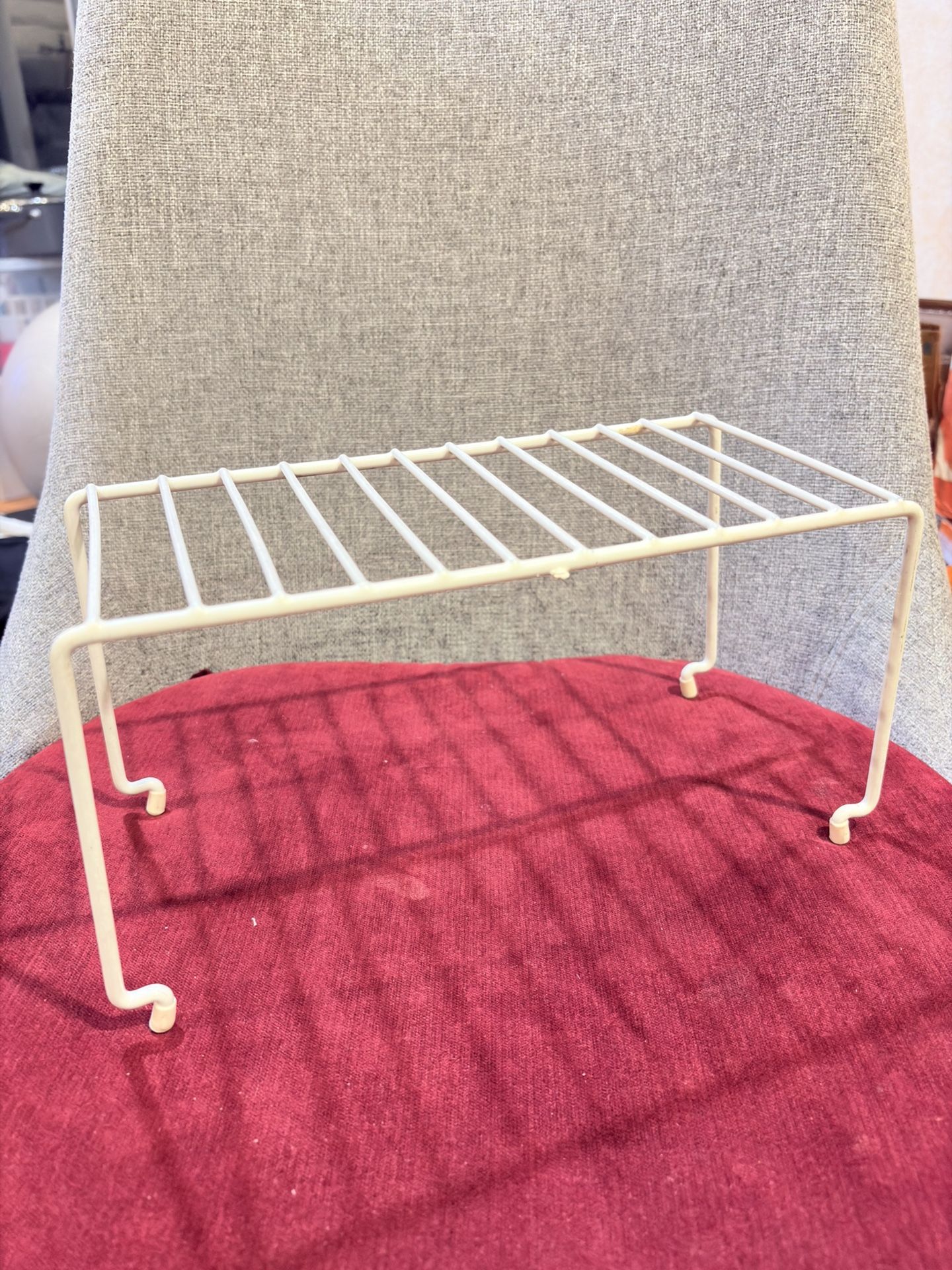 Pre Owned Metal Wire Shelf Pantry Organization