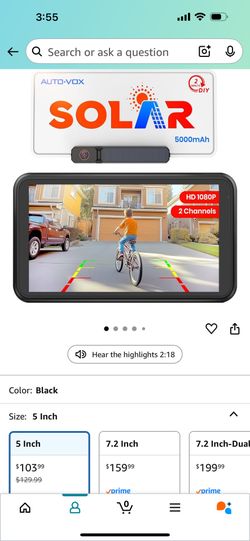Auto Wireless Backup Camera