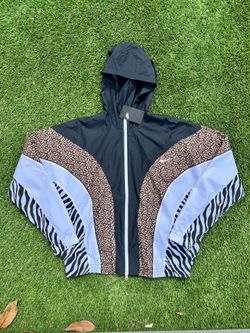 Nike animal print deals windbreaker