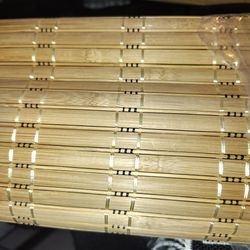 New cordless bamboo roman shade